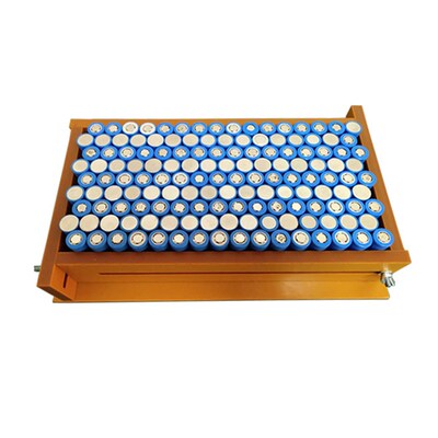 18650锂电池点焊夹具14500 21700 32650电池组固定焊接工装治具