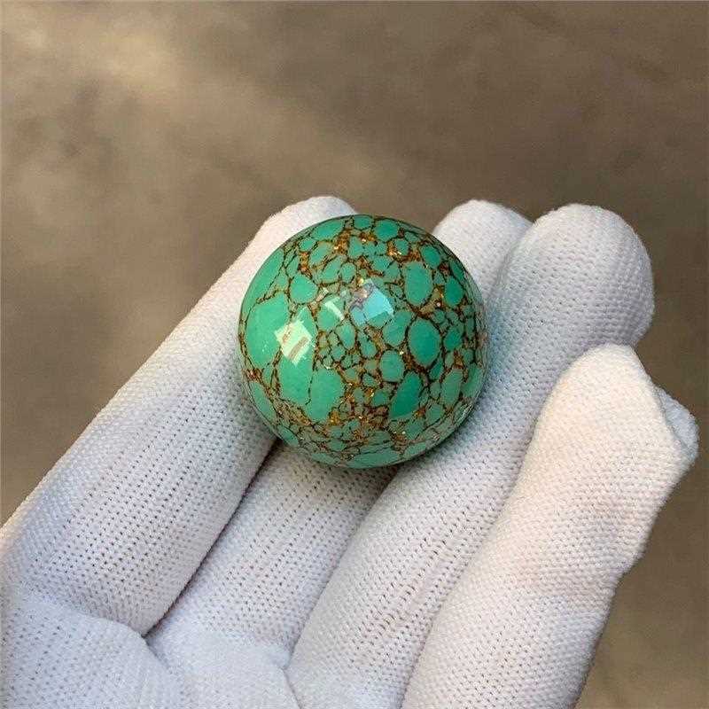绿松石搓金配饰金刚星月菩提腰珠配珠散珠核桃手持文玩配饰