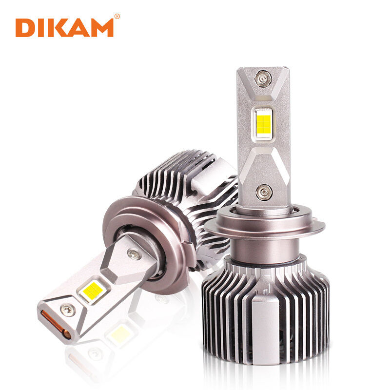 工厂直销汽车120W大功率h4h7h11led 汽车前大灯灯泡7035外置驱动