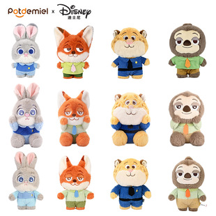 正版 疯狂动物城系列闪电挂件公仔朱迪尼克狐狸毛绒玩偶男女生礼物