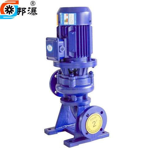 无堵塞立式管道排污泵 LW污水泵 65LW25-15-2.2 直立式杂质泵