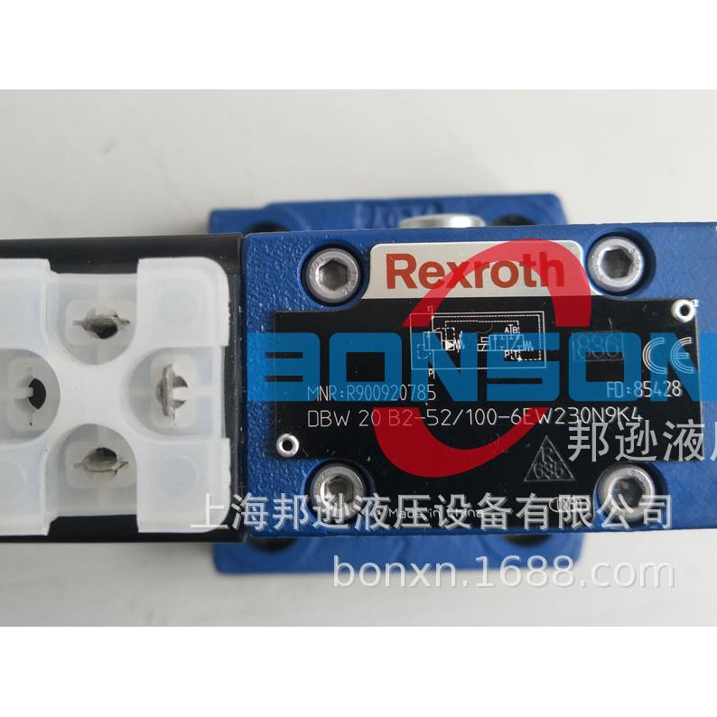 REXROTH,力士乐，DBW20B2-52/100-6EW230N9K4,R900920785