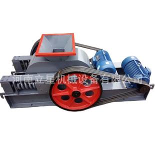 供應(yīng)2PG400×250鵝卵石對(duì)輥式 破碎機(jī)高合金輥皮對(duì)輥破雙輥制砂機(jī)
