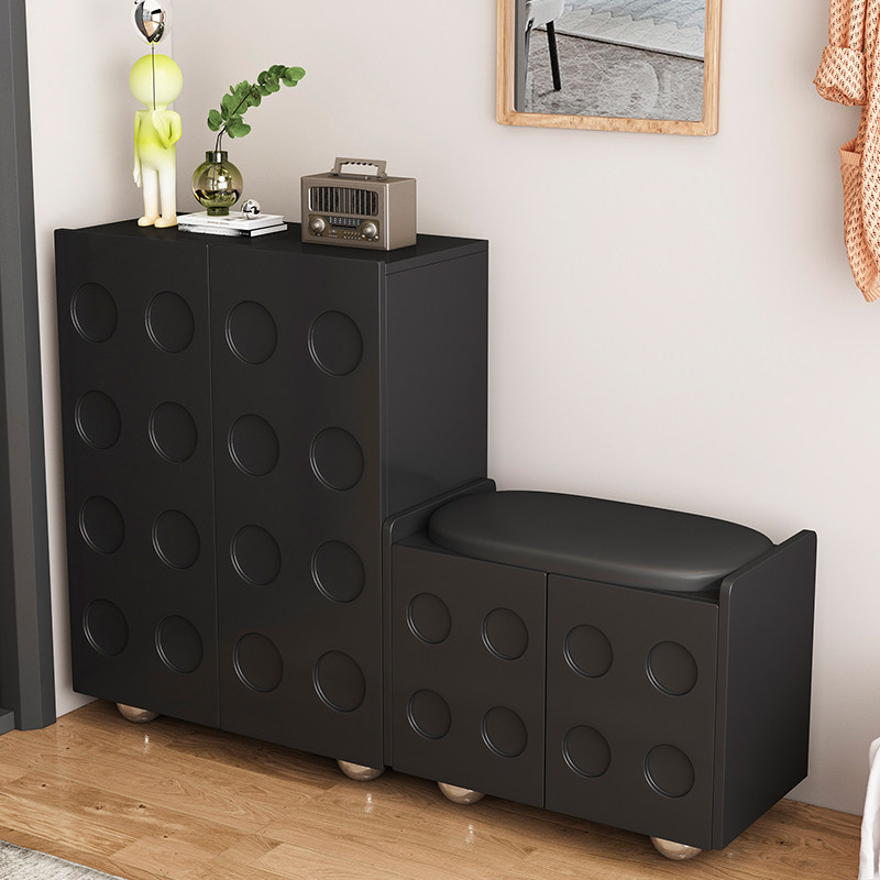 实木鞋柜家用门口入户换鞋凳可坐一体轻奢现代简约高级感换鞋凳子,住宅家具,换鞋凳,淘宝优惠券,粉丝福利购,淘宝优惠卷