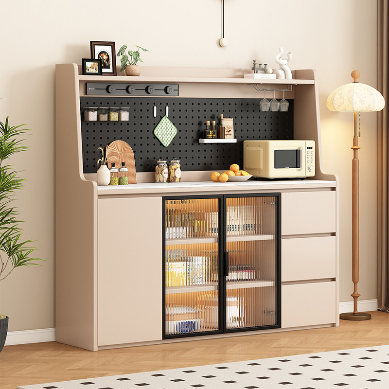 实木餐边柜一体靠墙客厅储物柜橱柜现代简约家用酒柜茶水置物柜子,住宅家具,餐边柜,淘宝优惠券,粉丝福利购,淘宝优惠卷