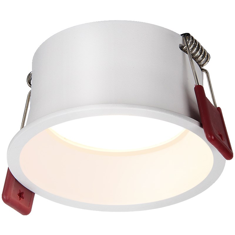 led全光谱筒灯8w 10w防眩嵌入式无主灯窄边家用智能开孔75 90mm