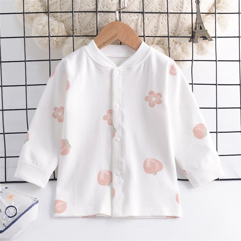 春秋婴乐岛宝宝彩棉开衫上衣纯棉内衣男女婴儿童加厚打底秋衣睡衣,童装/婴儿装/亲子装,保暖上装,淘宝优惠券,粉丝福利购,淘宝优惠卷