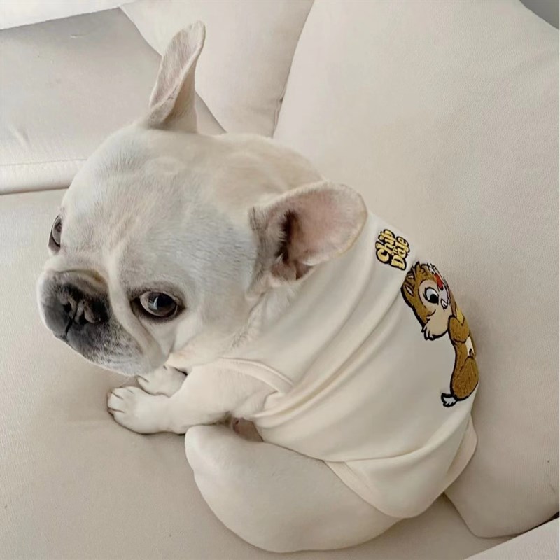 法斗背心巴哥背心宠物狗狗春夏衣服弹力衣服大码胖狗背心包邮