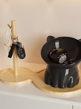 MSKA入户玄关钥匙收纳摆件办公桌面储物神器客厅装饰乔迁礼品闺蜜