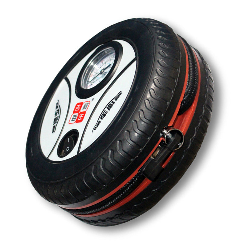 车载充气泵汽车用轮胎打气泵12v便携式小型轿车电动打气筒打气机