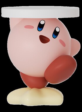 星之卡比茶几客厅家用轻奢电视柜沙发边几高级艺术感摆件高端大气