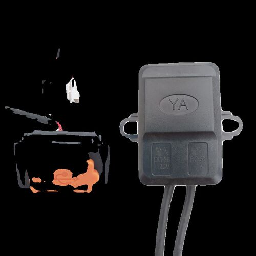 电动车改装手机USB充电器加装手机充电器36V 48V 60V 72V转5V通用