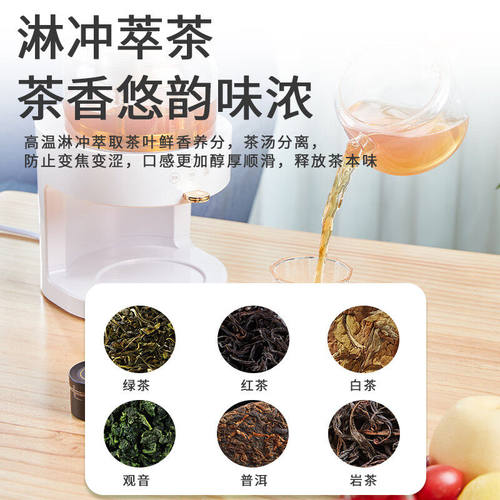 零泡煮茶壶养生壶萃茶蒸汽煮茶器全自动家用淋冲式智能一体多功能