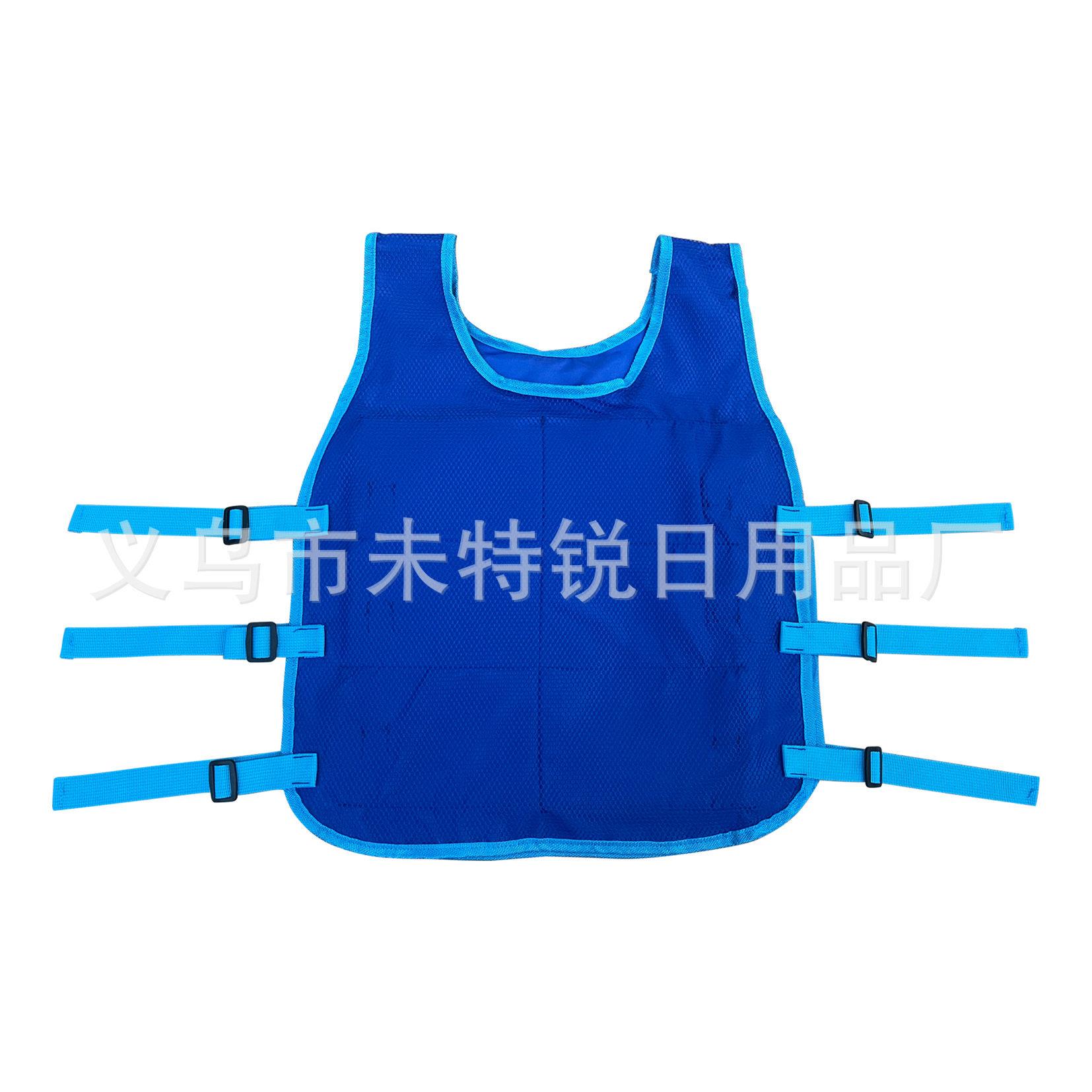 工厂现货冰袋降温马甲夏季降温背心避暑降温冰爽服户外温降温服