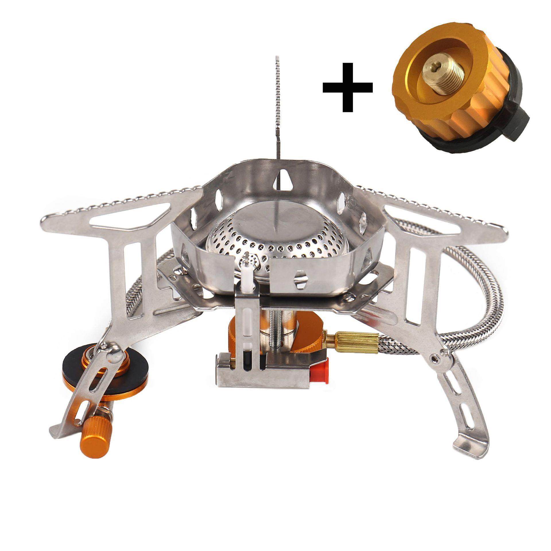 户外便携三头炉野营登山气炉野餐炉具便携分体式防风炉亚马逊新品,户外/登山/野营/旅行用品,野餐炉具/焚火架,淘宝优惠券,粉丝福利购,淘宝优惠卷