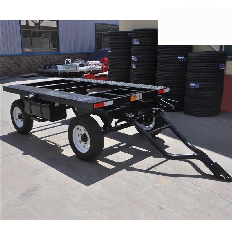 1.1吨发电机组转运拖车骨架运输拖车机组转运平台工具运输拖车