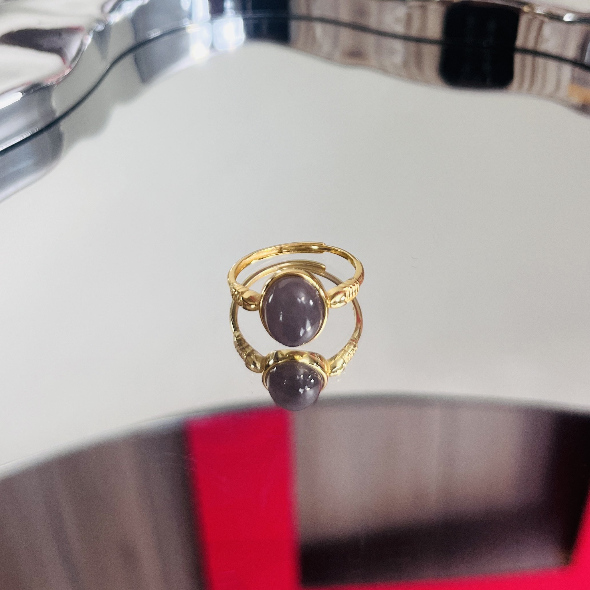 【璇姐专享】烟紫蛋面戒指,珠宝/钻石/翡翠,其他,淘宝优惠券,粉丝福利购,淘宝优惠卷