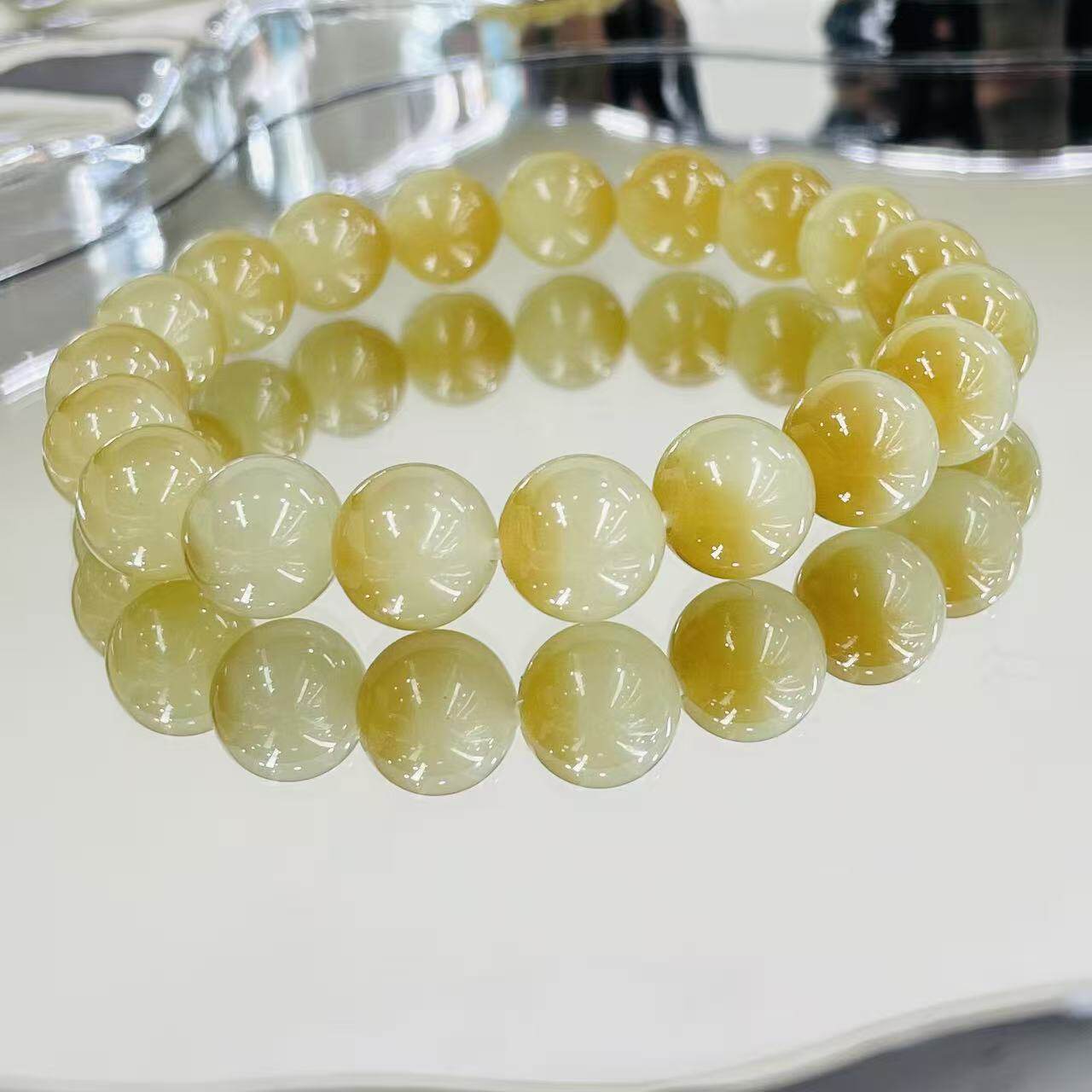 【璇姐专享】新疆料和田玉且末糖白手串 已售罄