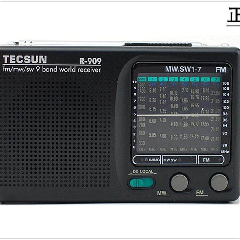 Tecsun/德生 R-909 袖珍式全波段收音机  909收音机