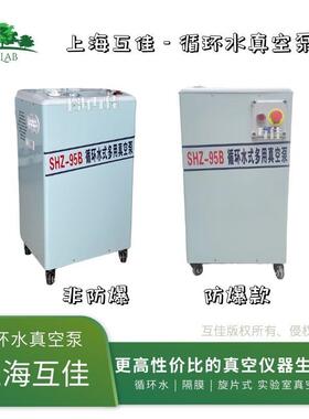 旋蒸配套SHZ-95B循环水真空泵 实验室蒸馏减压真空抽滤泵防爆550W