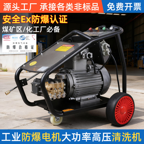 黑猫清洗机EX防爆电机化工煤矿井