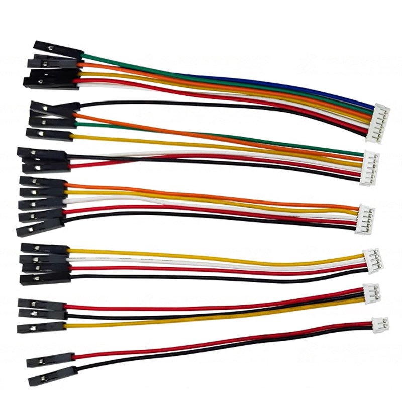 ZH1.5MM转杜邦2.54MMr-1P电子连接线/端子线长20CM2P3P4P5P-12P