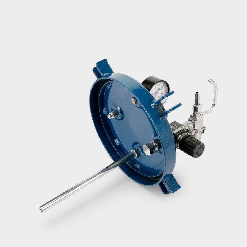 台湾宝丽prona气动压力桶 5升油漆涂料喷枪压力罐RT-5E油漆加压罐