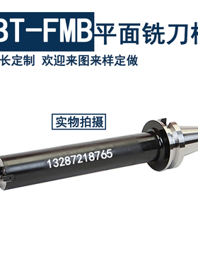 BT50-FMB16-100/150/200/300L加长平面铣刀盘刀柄FMB22刀柄加长杆