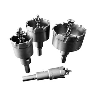 现货合金开孔器中档加长不锈钢用扩孔器三角防滑金属钻头20mm