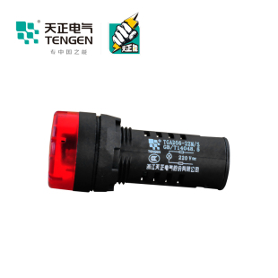 22SM闪光报警器220V24V开孔22 22MRS声光蜂鸣器AD16 天正 TGAD56