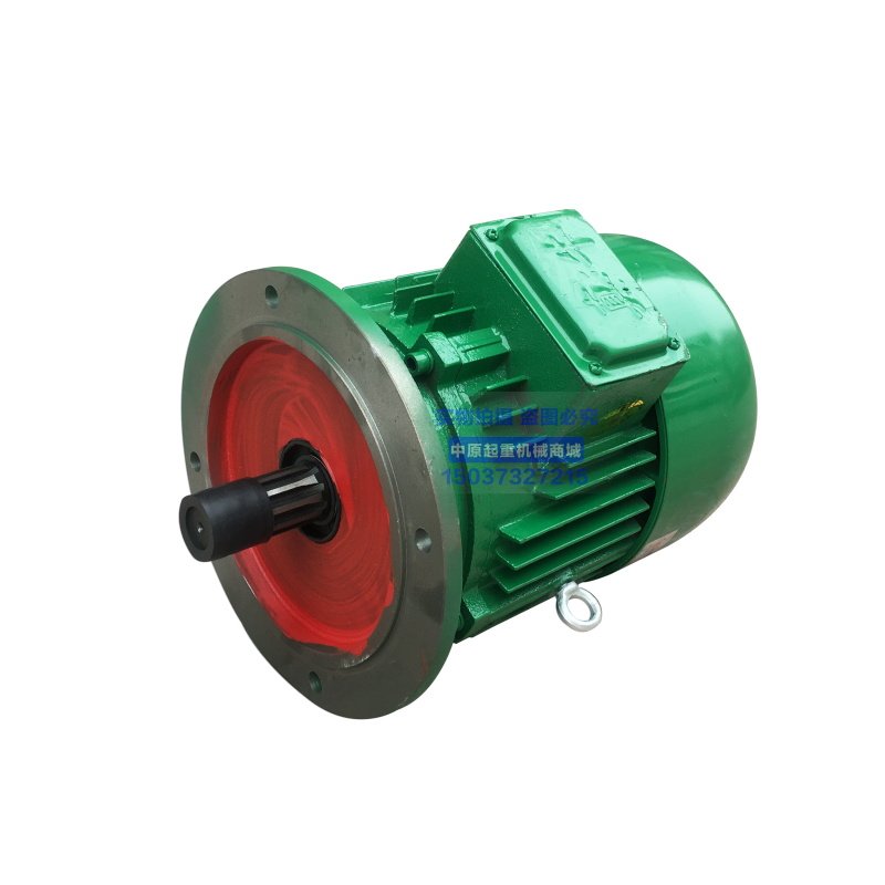 河南真牛电机YEZ112L-4/4.5KW摆线针轮速机电机建筑电机