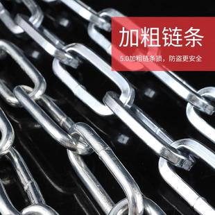 直销链条锁自行车锁加粗防剪链子锁仓库门防盗锁铁链锁家用锁 新款