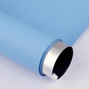 直销直销办公室窗帘可定制LOGO现代简约双面同色全遮光卷帘窗 新款