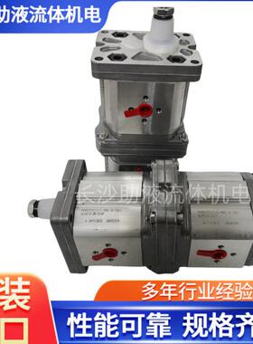 液压双联泵卷板机双联泵液压站双联齿轮泵ALPA2-D-20-T3-EP+ALPP2