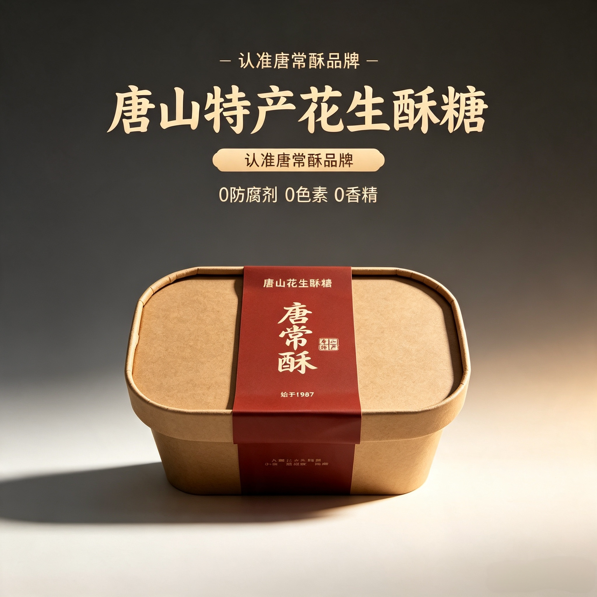 老式花生酥唐山特产传统手工酥糖8090怀旧零食无添加糕点独立小包