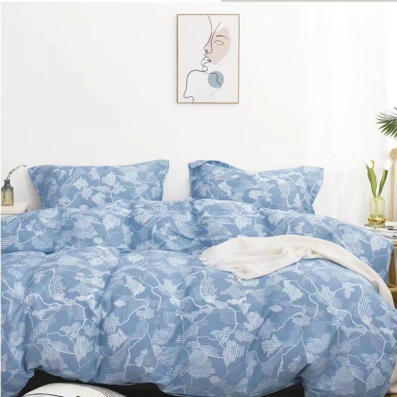 A类婴儿纯棉双层纱布布料全棉宝宝服装睡衣浴巾床品面料2.5米宽幅