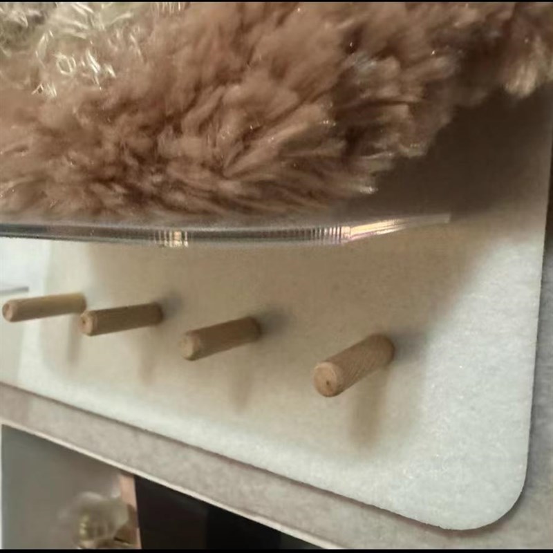 照片墙留言板组合免打孔置物架挂钩毛毡墙面贴展示板软木板幼儿园