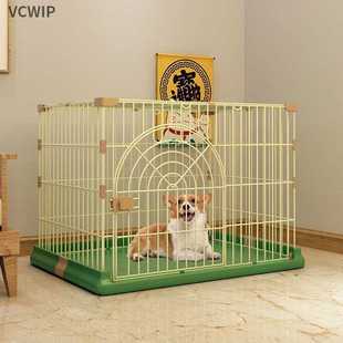 p9j狗笼小型犬中大型家用室内猫笼宠物别墅兔笼子大小号柯基