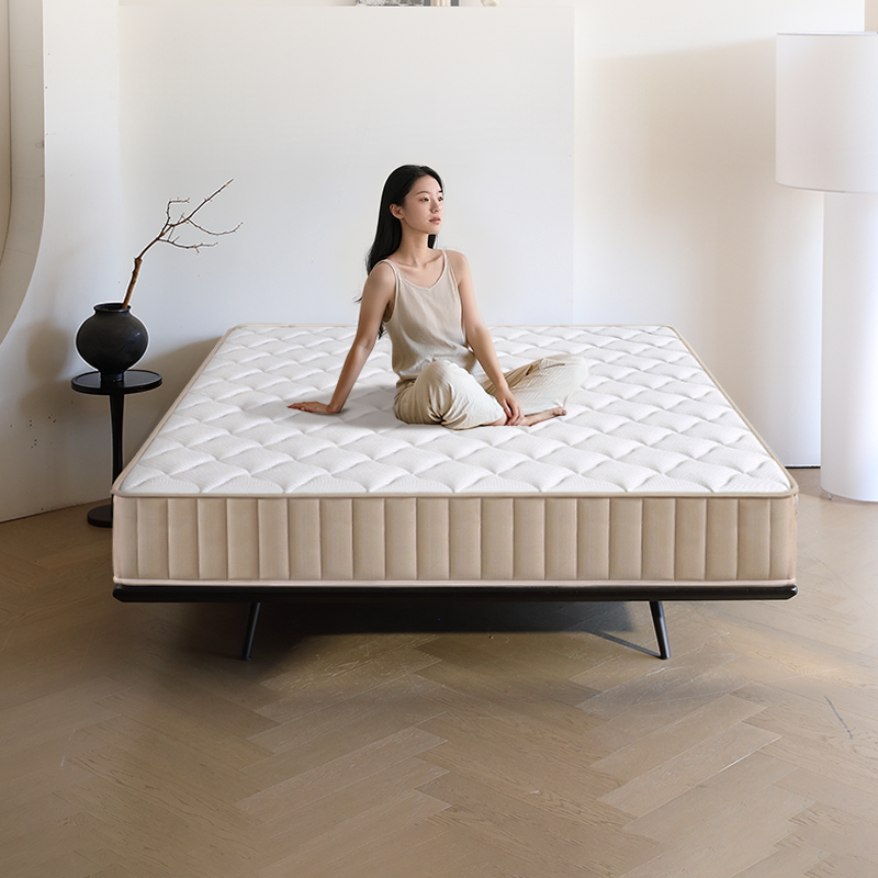 岶兰海马席梦思椰棕护腰记忆棉床垫家用卧室乳胶软垫1米5硬垫厚款