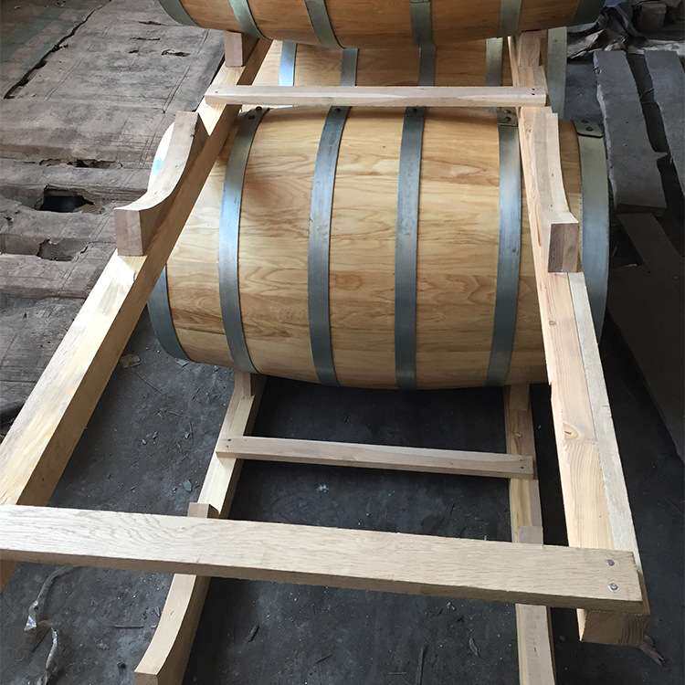 工厂橡木实木支架225升50升10L5L橡木桶底座支架木架子展示