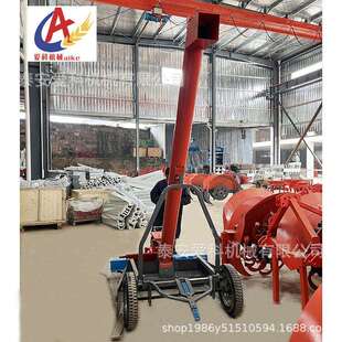 2022新款马路收粮机农用三轮高货箱大货车直接收粮装车高炮收粮机