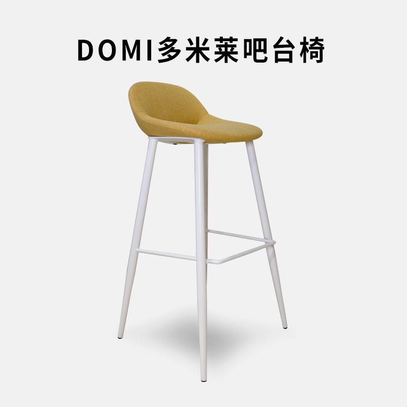 吧台椅现代简约靠背前台椅高脚凳吧台凳家用时尚吧椅高脚椅休闲椅