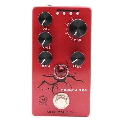 MOSKYAUDIO CRUNCH PRO 吉他效果器 失真前级