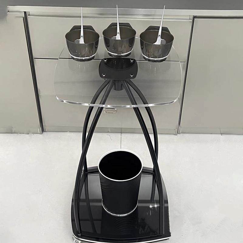 新款置物推车理发店移动桌子发廊专用沙龙美发工具车直销