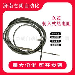 德国JUMO久茂双芯八线制活动直型探头PT100热电阻TN48462220