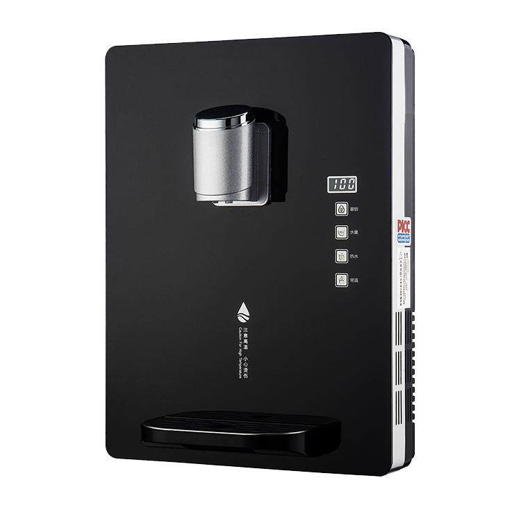 新款冷热型速热饮水机智能触屏调温型壁挂式管线机