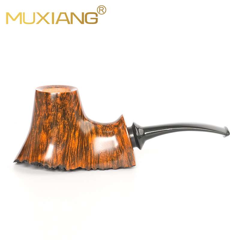 木香烟斗石楠木手工火山斗男士3mm过滤芯坎伯兰烟具代发