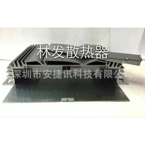 功放机箱外壳252*53-140mm/铝型材壳体/音响控制器外壳/PCB板外壳图片