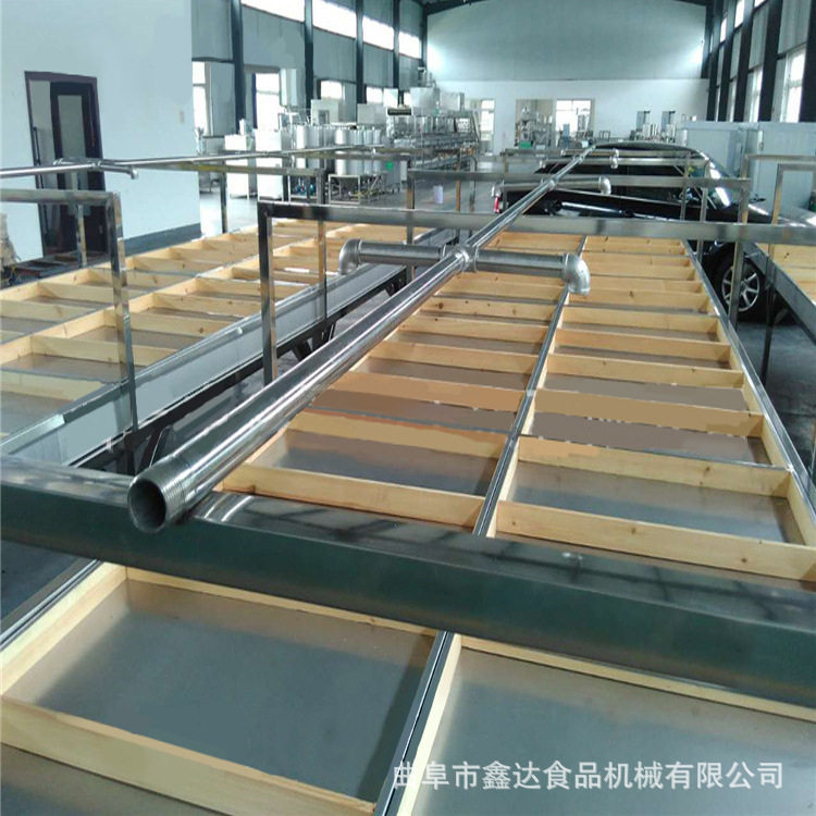 大型腐竹油皮机设备 新型蒸汽加热腐竹机 一提一拉好操作