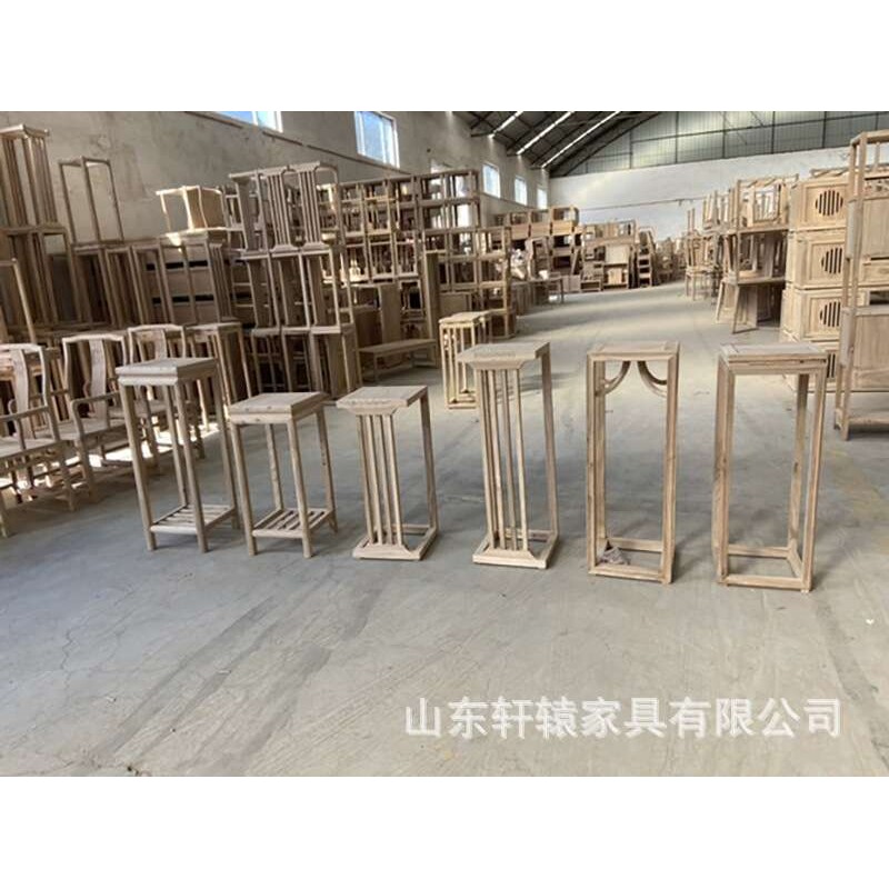 新中式,13方几花架玄关